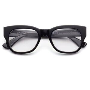 Caddis - Readers - Miklos - Matte Black - +2.00